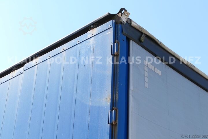 Auflieger mit Pritsche & Plane SCHMITZ CARGOBULL S01 Pritsche Plane 92m³ Liftachse safety-roof