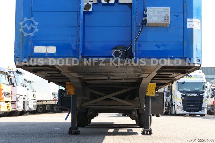 Auflieger mit Pritsche & Plane SCHMITZ CARGOBULL S01 Pritsche Plane 92m³ Liftachse safety-roof