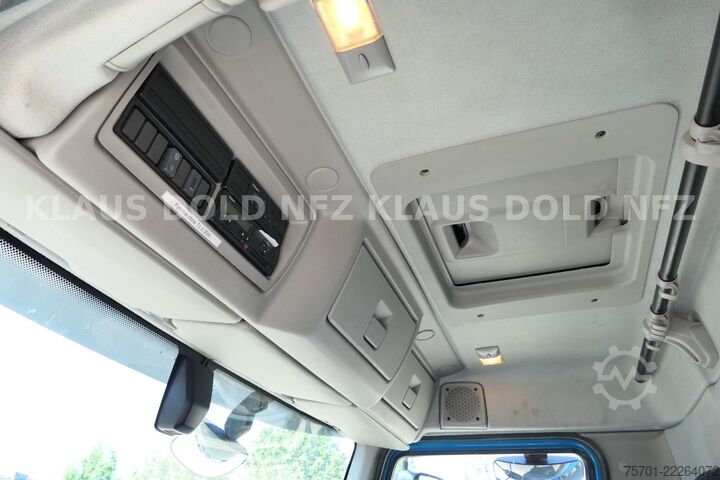 משאית שטוחה VOLVO FL 280 Pritsche Kran HMF Funk Bordwände Euro 6