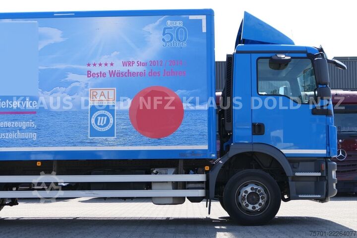 Камион-фургон MAN TGM 15.290 Koffer Kamera Navi LBW Euro 6