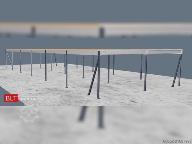 Plateforme de stockage 10x25m Lagerbühne , Belastung : 500kg/qm Unterkante: 3,0m , ca. 250qm Systembühne
