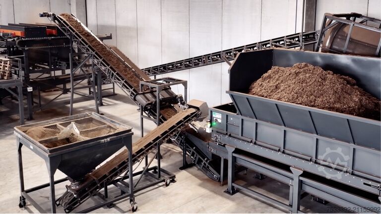 Instalação de mistura de substratos ESSEGI 2 IMPIANTO DI MISCELAZIONE