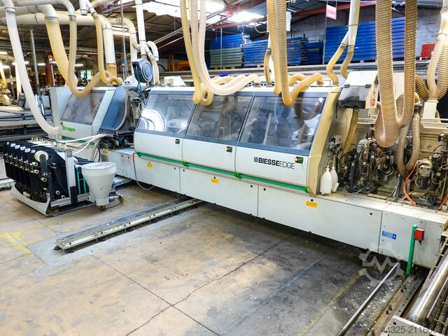 Doppelseitige Kantenanleimmaschine BIESSE STREAM SB2 9.5