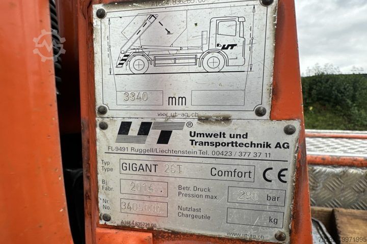 Absetzkipper LKW Volvo FM-420 Gigant / Swiss-Vehicle