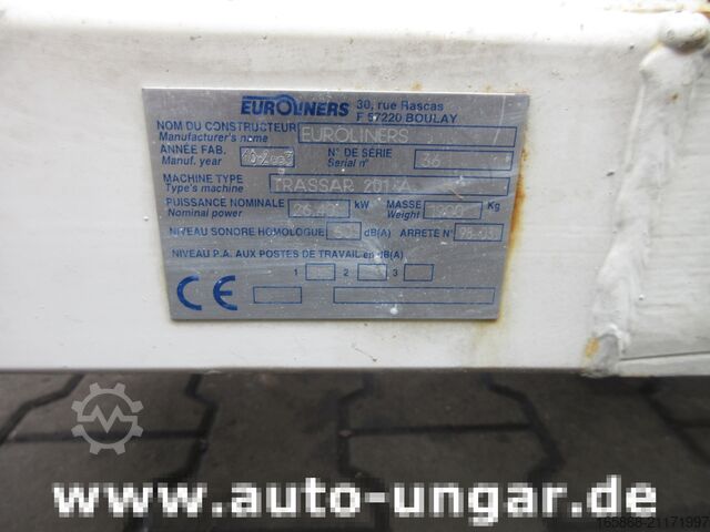 Stroj na cestné značenie Euroliners Trassar 201A  Airless Roadmarking Markie