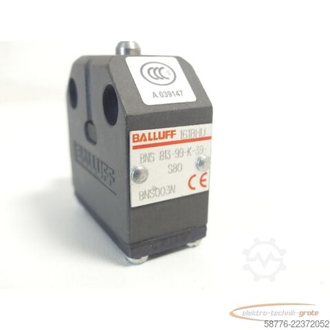  Balluff BNS 813-99-K-39-S80 Einzelpositionsschalter BNS003N 1618HU