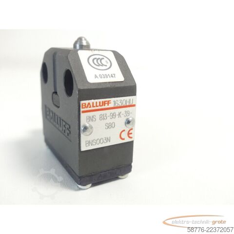  Balluff BNS 813-99-K-39-S80 Einzelpositionsschalter BNS003N 1630HU