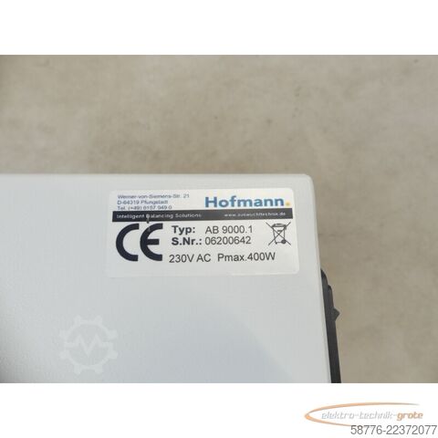  Hofmann AB 9000.1 Auswuchtsystem SN: V AC -unegbraucht-