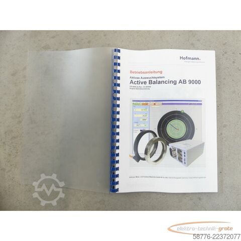  Hofmann AB 9000.1 Auswuchtsystem SN: V AC -unegbraucht-