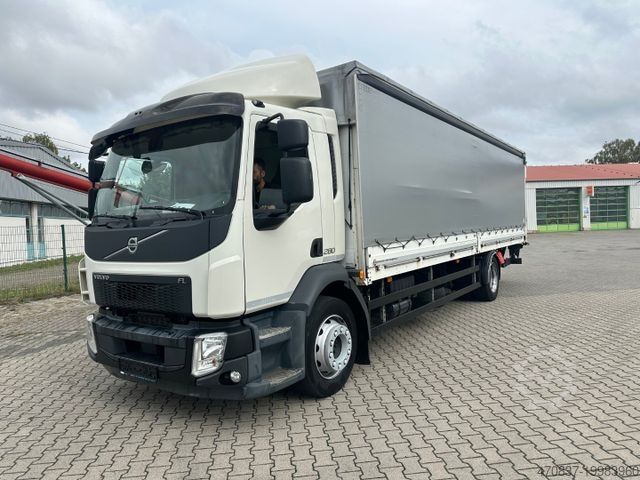 Камион платформа с брезент VOLVO FL 280 / LBW / 8,27 m / Schiebedach