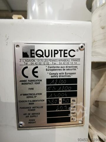 Kuivausrumpu Equiptec ES 1200