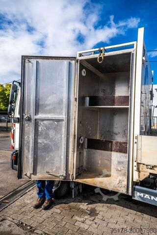 Plateau de chargement MAN TGL 12.190 BL + HIAB 055 D-1 HIDUO
