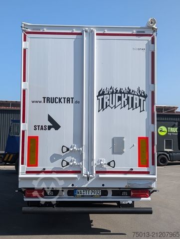 Auflieger mit Walkingfloor STAS 91 cbm, Cargofloor 10 mm, Liftachse, LENKACHSE