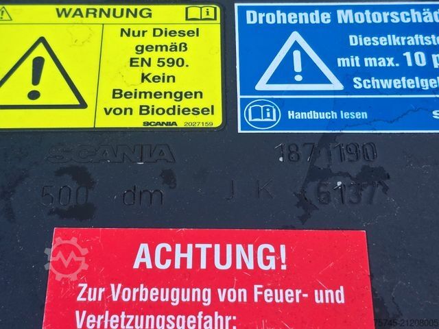 Standard SZM SCANIA S500 * ACC * VOLLLUFT *  ALCOA * PARKCOOL