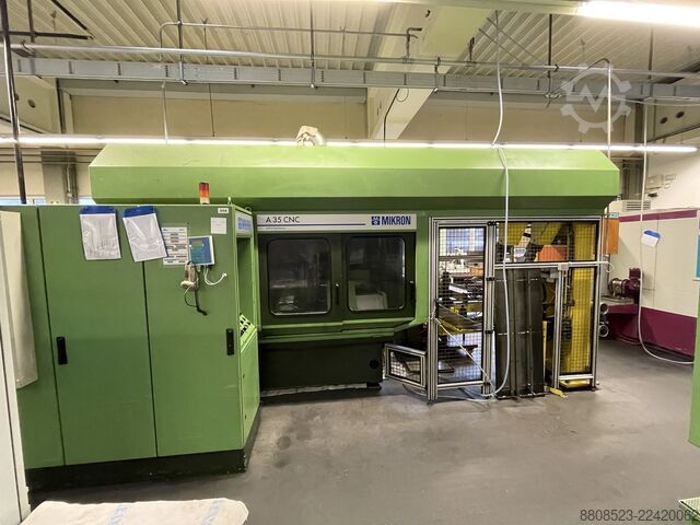 Stroj za rezkanje zobnikov Mikron A35 CNC