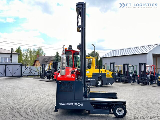 4-vejs gaffeltruck Combilift C4000 / GAS / TRIPLEX / 9300MM /LIKE NEW