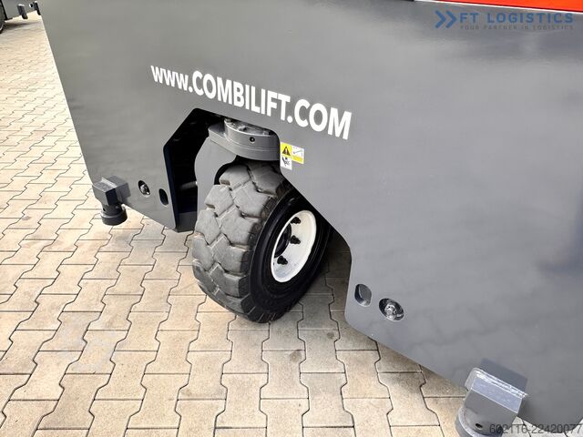 4-vejs gaffeltruck Combilift C4000 / GAS / TRIPLEX / 9300MM /LIKE NEW