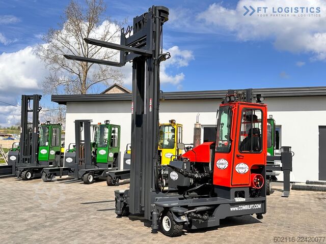 4-vejs gaffeltruck Combilift C4000 / GAS / TRIPLEX / 9300MM /LIKE NEW