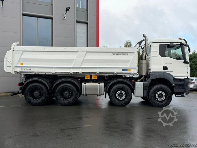 3-Seiten-Kipper MAN TGS 41.480 8x4 BB mit Meiller 3-Seitenkipper