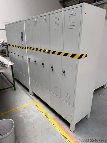 Garderober sa 5 odeljaka sa klupom C+P Möbelsysteme S 3000 Evolo