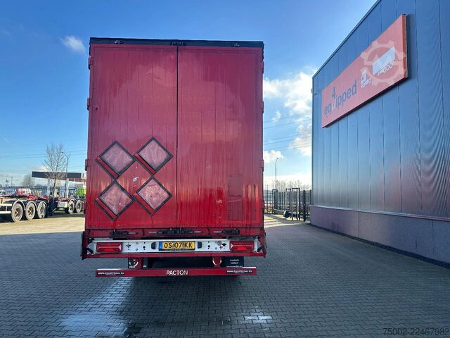 Lonas correderas Pacton NIEUWE ZEILEN / alu zijborden + planken / hardh...