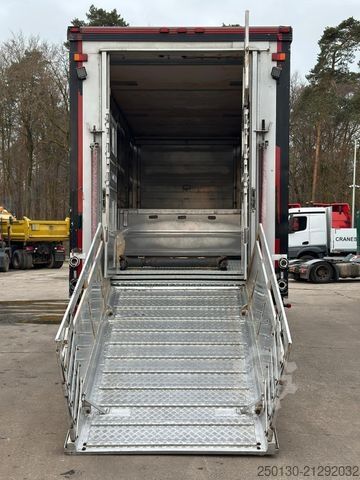 Cattle truck SCANIA R500 6x2/4 LL 4.Stock Menke Tränke Hubdach