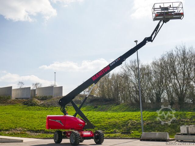 Plataforma de trabajo telescópica Manitou 220 TJ Plus