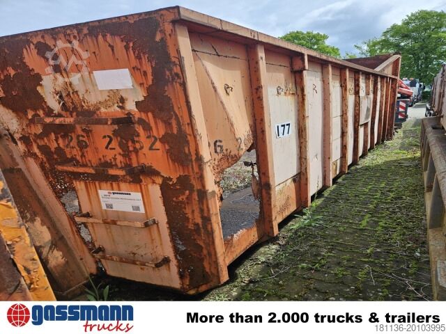 Contenedor de volteo  Abrollcontainer mit Flügeltür ca. 26m³