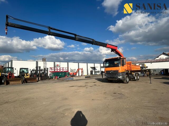 3방향 티퍼 트럭 Mercedes-Benz Arocs2648/3 S.-Kipper Meiler/Palfinger