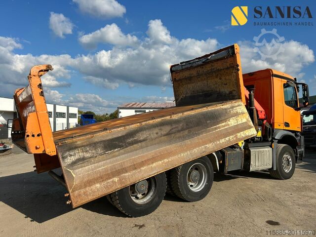 3방향 티퍼 트럭 Mercedes-Benz Arocs2648/3 S.-Kipper Meiler/Palfinger