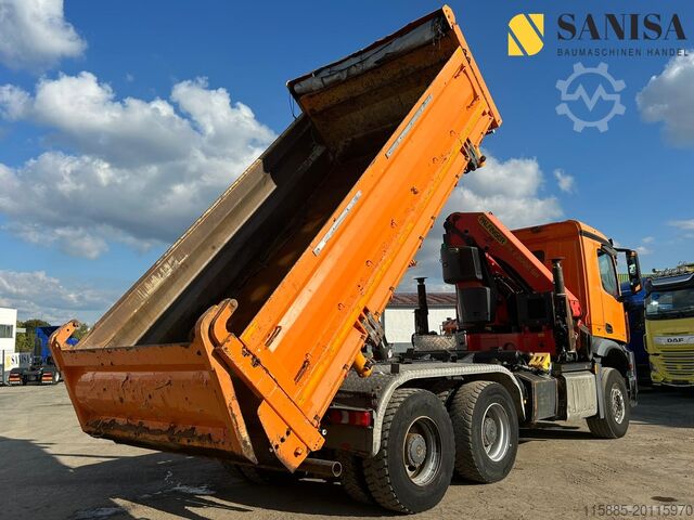 3방향 티퍼 트럭 Mercedes-Benz Arocs2648/3 S.-Kipper Meiler/Palfinger