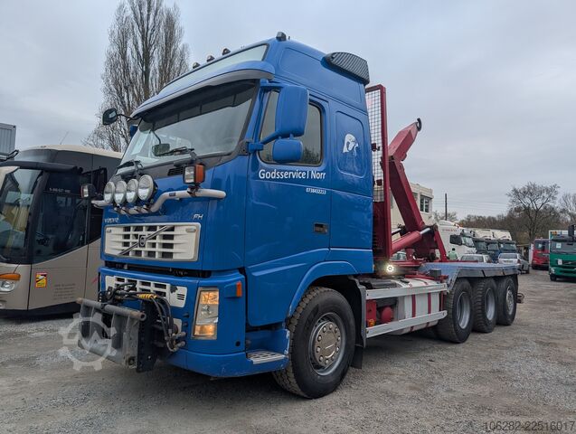 Roll-off tipper truck Volvo FH520 -37 8X4 JOAB Lift+Lenkachse Blatt/