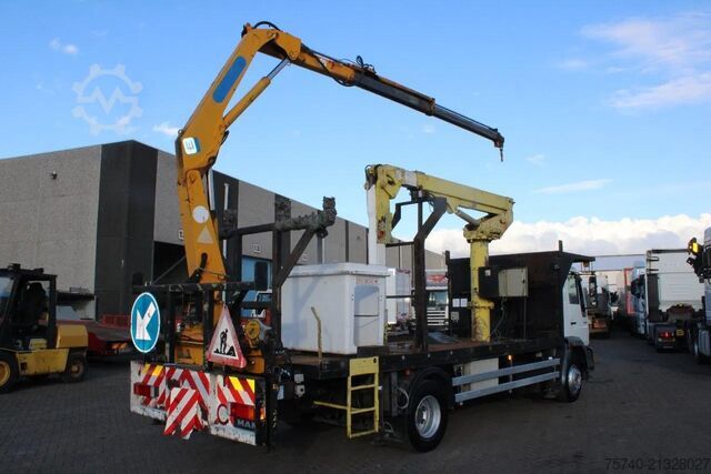 Hebebühne MAN 14.224 + EURO 2 + PTO + CRANE