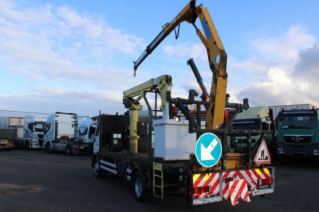 Hebebühne MAN 14.224 + EURO 2 + PTO + CRANE