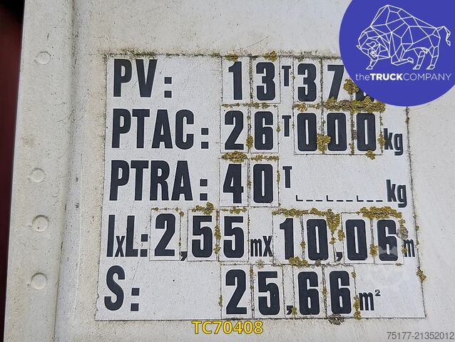 Plataforma remolque MAN TGS 400