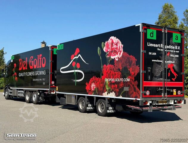 Rashladni kamion DAF XG 480 EURO 6E FAR 50 CC COMBI FLOWER WIDE CARRI