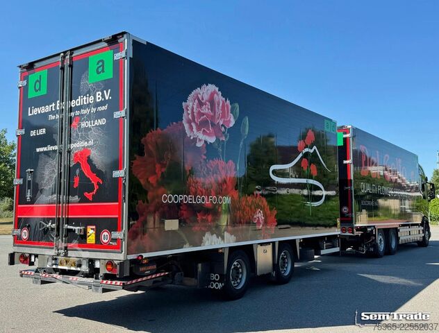 Rashladni kamion DAF XG 480 EURO 6E FAR 50 CC COMBI FLOWER WIDE CARRI