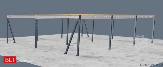 स्टोरेज प्लेटफार्म 10x15m Lagerbühne , Belastung : 500kg/qm Unterkante: 3,0m , ca. 150qm Systembühne
