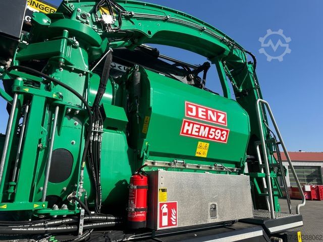 Samochód do zadań specjalnych MAN TGS 33.520 6x6 / ChipperTruck / Jenz HEM 593 R