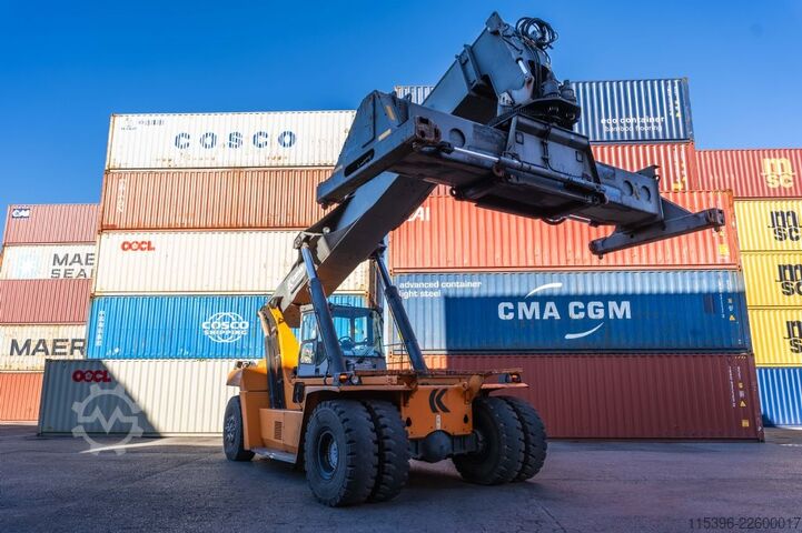 Vollcontainer Reachstacker Kalmar DRF450-60S5