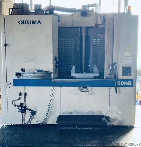 CNC turning and milling center Okuma MA50HB