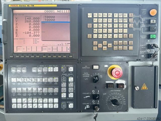 Cnc swiss type lathe STAR Micronics SV-32