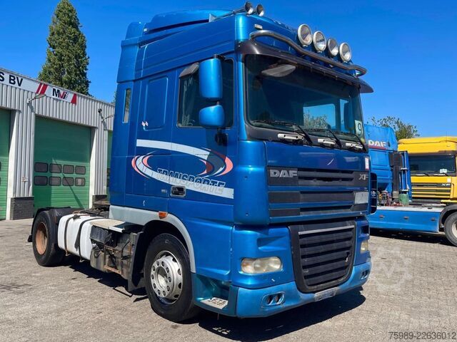 Standard tractor DAF XF 105.460 MANUAL, RETARDER, EURO 5, FRIGO