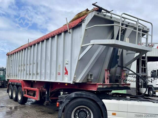 垃圾车 Stas Volume  40m3 3 axels spring, Alu