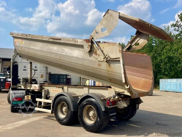 Kipper Fruehauf STEEL CHASSIS,  DUMPER!   Full spring!  TOP con...