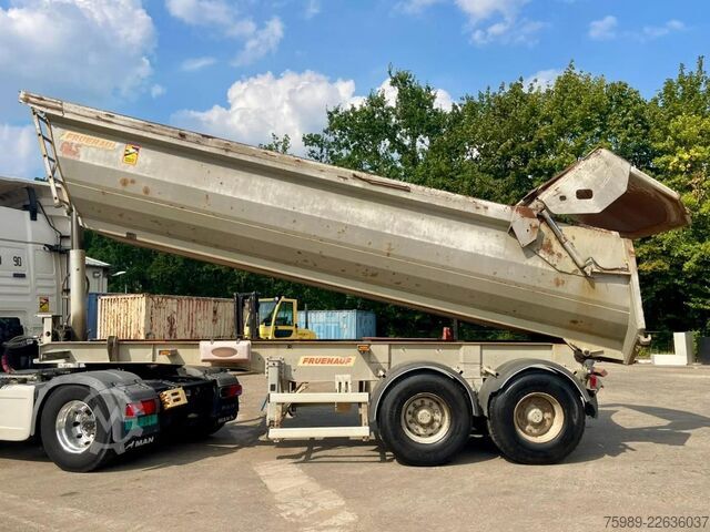 Kipper Fruehauf STEEL CHASSIS,  DUMPER!   Full spring!  TOP con...