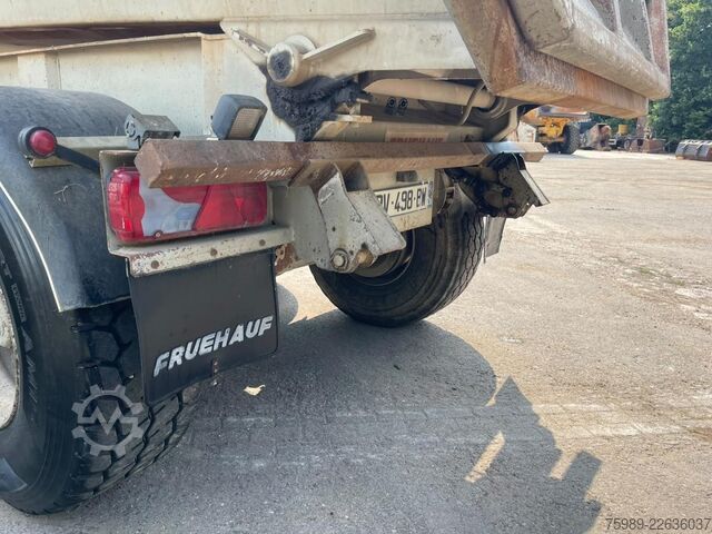 Kipper Fruehauf STEEL CHASSIS,  DUMPER!   Full spring!  TOP con...