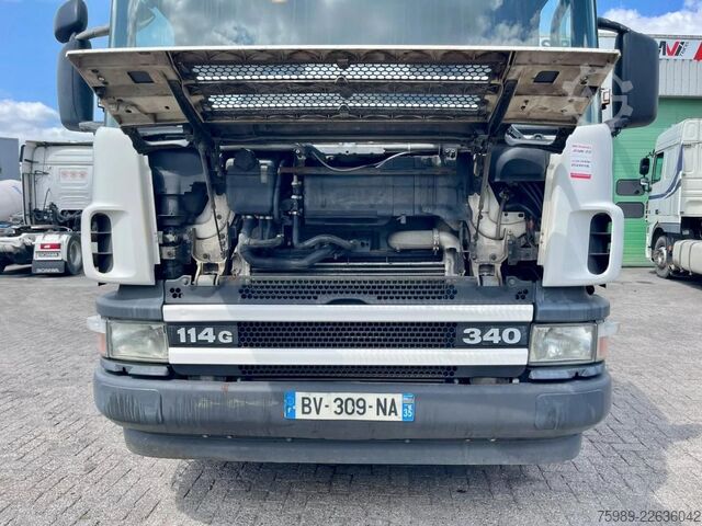 Tanker Scania G 114 - 340  FOOD TANK RETARDER,  HYDRAULIC, PTO