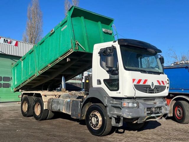 Tipper Renault Premium 320 6x4  PTO,  SPRING SUSPENSION, STEEL...