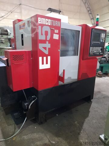 CNC turning center EMCO Emcoturn E45